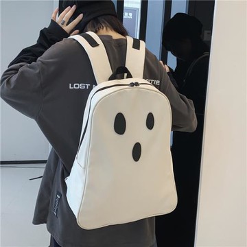 書包女日系小眾設計感搞怪大容量背包丑萌幽靈高中大學生雙肩包男