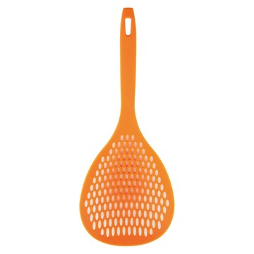 SALUS 佐藤金屬 家庭廚師 網狀漏勺  L  橘色  1支