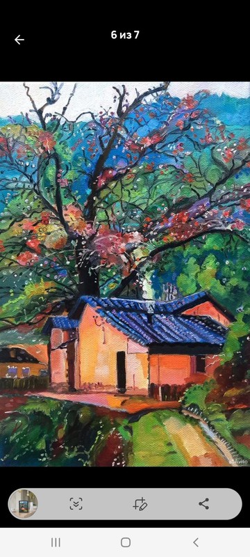 風景畫 ．原作 ．油畫 ．畫布油畫 30 x 20 公分