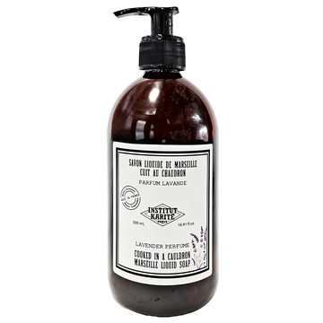 INSTITUT KARITE PARIS 巴黎乳油木 草本薰衣草花園保濕馬賽液體皂 500ml  1件