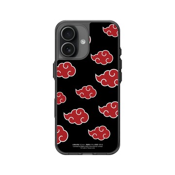 iPhone 17 Clear (相機按鈕) 酷墨灰 - 火影忍者 Naruto - LOGO系列-曉