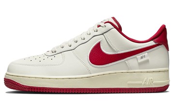 AIR FORCE 1 07 SAIL GYM RED EMBROIDERED SWOOSH