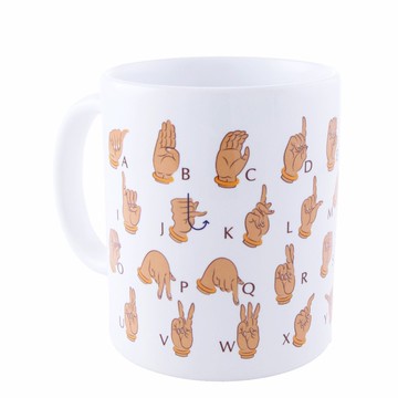 佛祖手語馬克杯