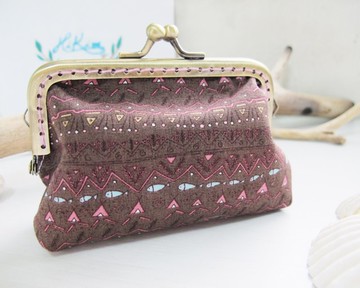 【幾何魚】零錢包 (2色可選)  /  口金包 雜物包