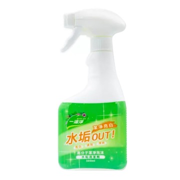 一滴淨 水垢清潔劑 500ml 亮白除垢 清潔浴室磁磚水龍頭  1瓶