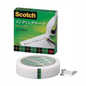 3M Scotch スコッチ メンディングテープ 24mm×50m 3M-810-3-24