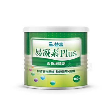 來而康 益富 易凝素PLUS 食物增稠劑 180g/罐 十二罐販售 食品 飲品 增稠劑