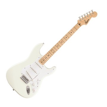 Squier 電吉他 FSR Sonic系列 Stratocaster 單單單 小搖座 楓木指板 極地白【黃石樂器】