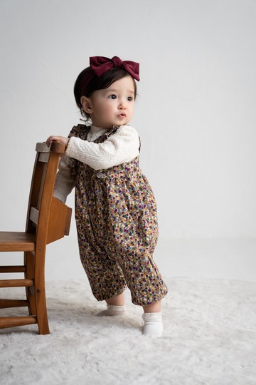 【日本 whip cream】果實燈芯絨連身衣