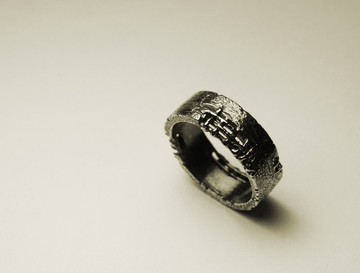 鋼筋水泥質感戒指