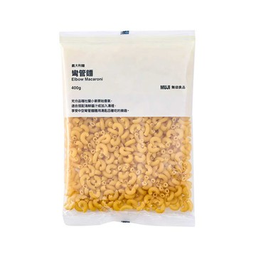 MUJI 義大利麵 彎管麵400g