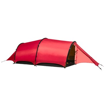 HILLEBERG 黃標 Helags 2 輕量抗撕裂二人帳篷(2.4kg)/雙前廳雙出入口/全方位三季帳篷 適縱走.登山.露營/018412 紅