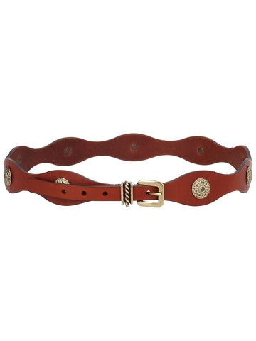 etro leather belt