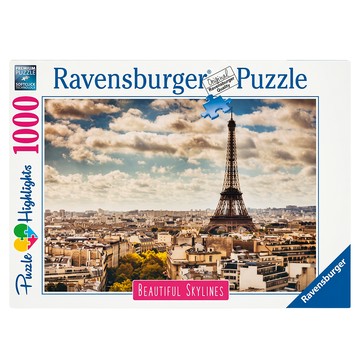 Ravensburger 維寶 巴黎拼圖  巴黎 多色  1000片  1盒