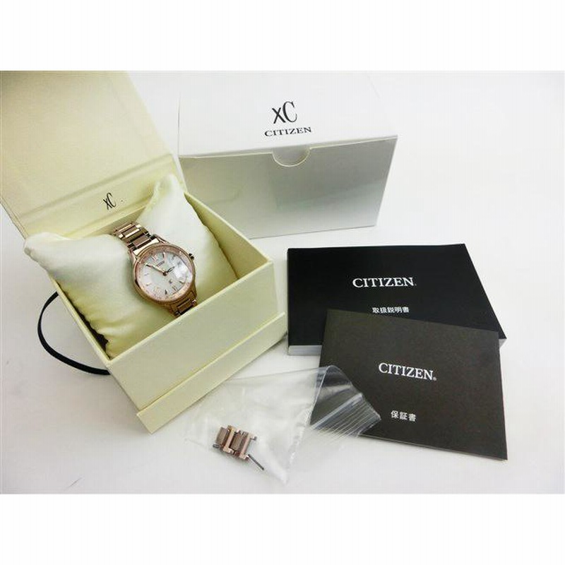 シチズン クロスシー レディース 腕時計 CITIZEN xC EC1164-53W