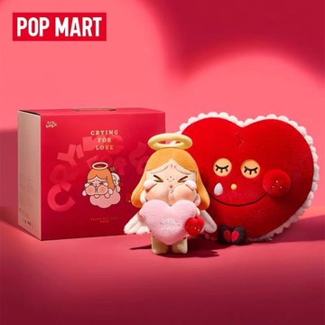 (免運)POPMART泡泡瑪特CRYBABY 愛神的眼淚系列毛絨禮盒可愛娃娃