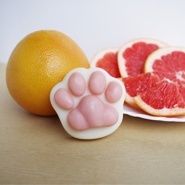 葡萄柚 | 乳油木果沐浴貓掌皂 | 人用 | 貓手作 | 果香調