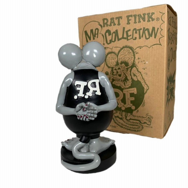 RAT FINK ラットフィンク 【men242AH】 NODDING DOLL GRAY LARGE