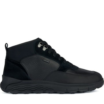 GEOX SPHERICA 4X4 ABX BOOTIES BLACK 黑色男款鞋子