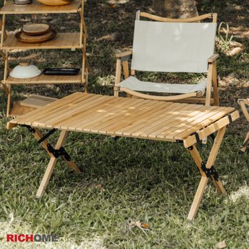 RICHOME TUMAZ雅各羅3x2尺摺疊桌W90xD60xH43CM