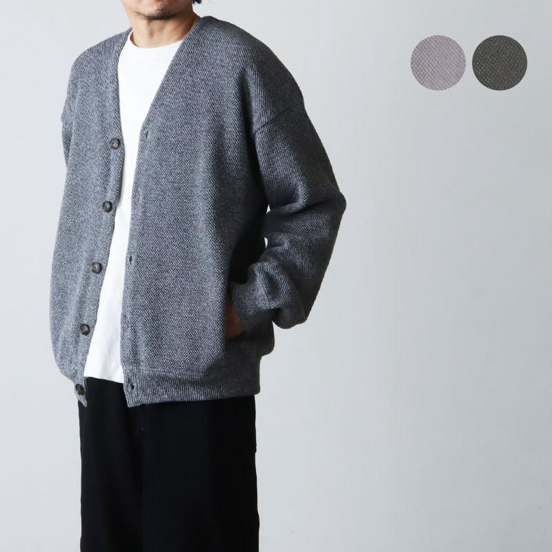 crepuscule (クレプスキュール) Moss Stitch V/N Cardigan