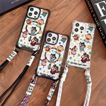 湯姆猫 四角防摔 透明 挂繩殼 磁吸充電  適用 iPhone 17 16 16e 15 14 13 12 11 保護殼