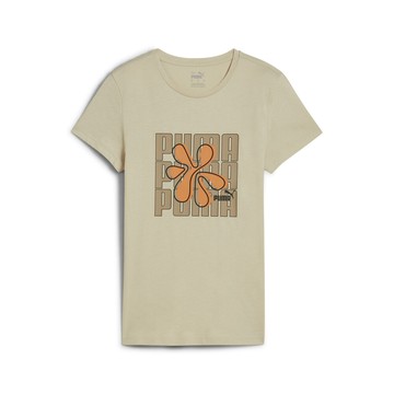 【PUMA官方旗艦】基本系列Puma Wording圖樣短袖T恤 女性 68299768