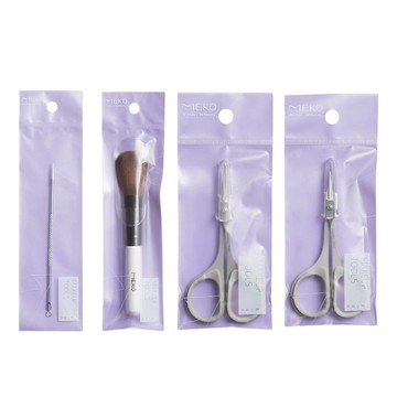 【MEKO】雙頭青春棒／腮紅刷／修容直剪／甘皮彎剪1入｜品質穩定 安全材質 好用好拿 DS023077