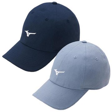 Mizuno 美津濃 帽子 棒球帽 遮陽帽 透氣 深藍/淺藍【運動世界】32TWB10314P/32TWB10321P