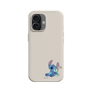 iPhone 17 SolidX 貝殼灰 - 迪士尼-史迪奇 Disney Stitch - 史迪奇 - 迷你史迪奇與Scrump