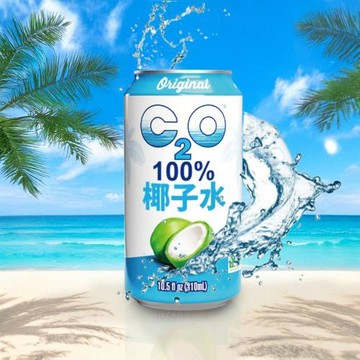 【C2O】椰子水(310ml/罐，24罐/箱)
