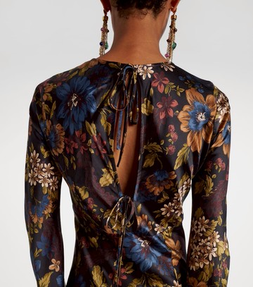 Veronica Beard Gemma floral silk-blend maxi dress