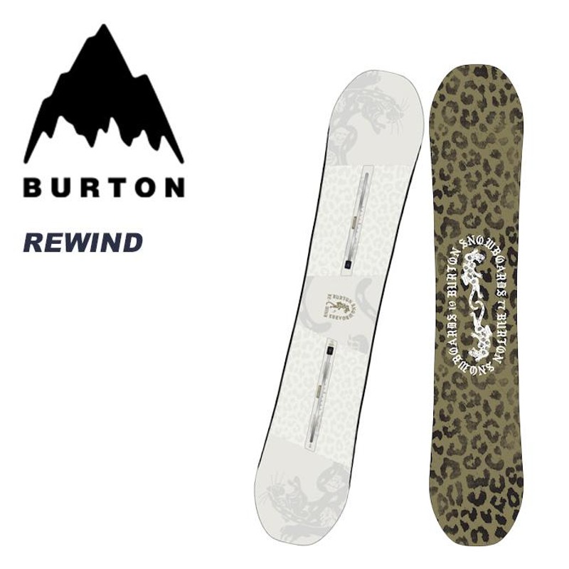 BURTON バートン スノーボード 板 REWIND 22-23 モデル リワインド