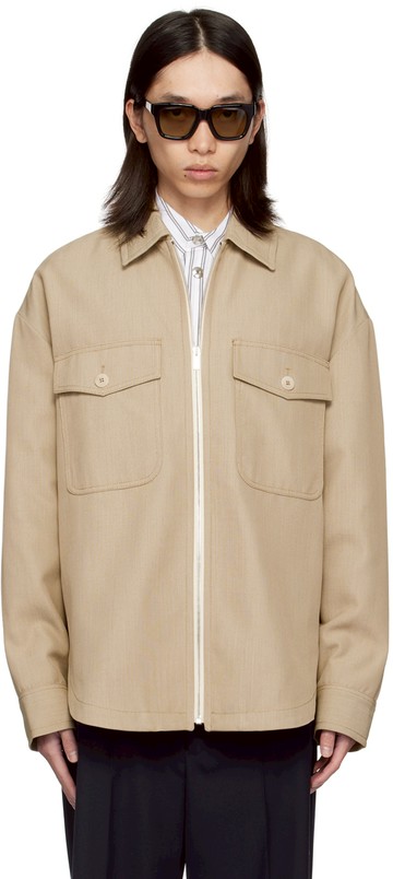 JACQUEMUS 米色 La Casa 系列 Le blouson Montaigne 夹克
