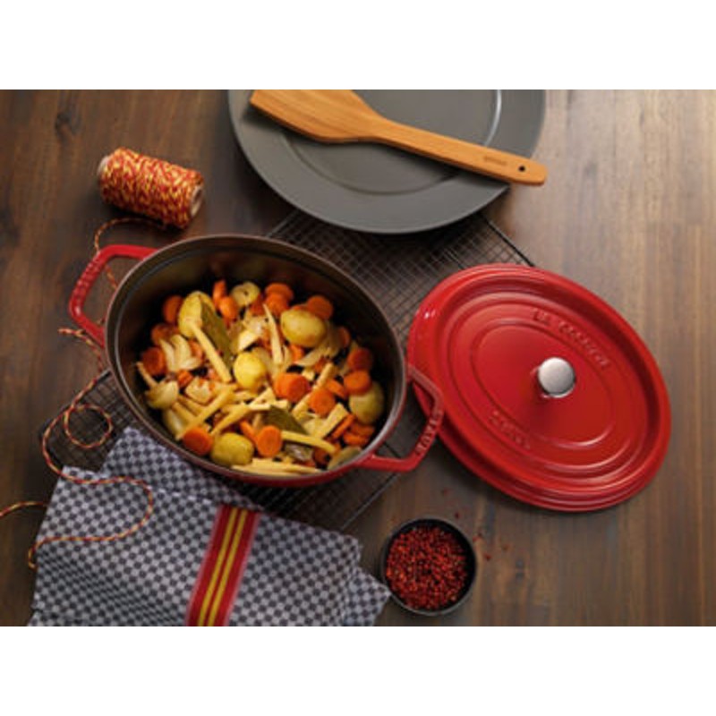 STAUB/ストウブ ココット オーバル 27cm 各色 バジルグリーン 鍋