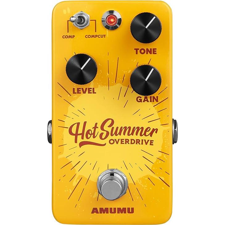 AMUMU HOT SUMMER Overdrive Guitar Effects Pedal Handmade