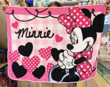 【震撼精品百貨】Micky Mouse_米奇/米妮 ~冷氣毛毯~米妮~愛心#70815