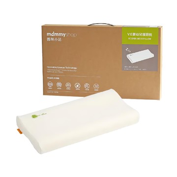 mammyshop 媽咪小站 VE 嬰幼兒護頸枕 2歲以上 適用體重12kg以上 390g  50 x 26 x 5.5cm  米白色