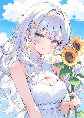 貓咪 2026 Summer Collection 朝日貼紙 太陽花與你的笑容