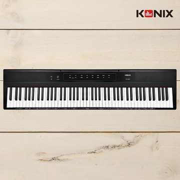 konix 科尼斯樂器88鍵便攜式電子鋼琴(s200) 數位鋼琴 力度感應電子琴 專業演奏級