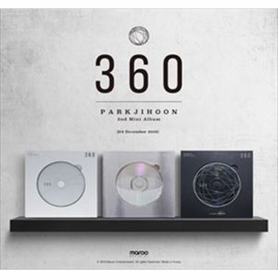 輸入盤 PARK JI HOON / 2ND MINI ALBUM ： 360 [CD]