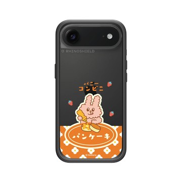 iPhone Air Mod NX -邊框背蓋組合 (相機按鈕) 黑 - Bunni Konbiny - 喫茶甜點時光