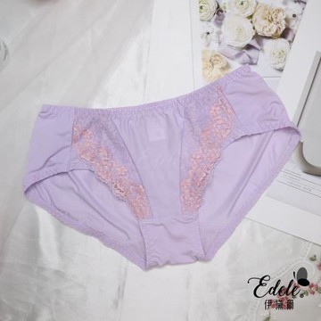 【伊黛爾】朵琳芙妮 蕾絲內褲 (M/L,丁香紫)