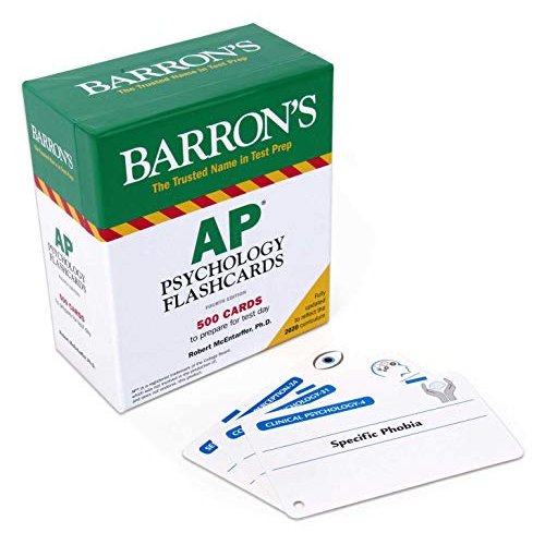AP Psychology Flashcards (Barron's Test Prep)