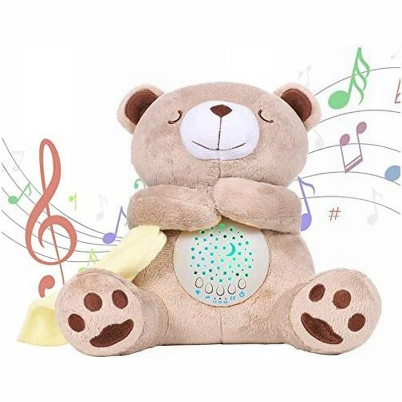 オルゴール 赤ちゃん 寝かしつけ 15曲音楽 睡眠誘導 ぬいぐるみ おもちゃ ホワイトノイズ オルゴール プラネタリウム ミュージカルライト付き 洗濯 通販 Lineポイント最大0 5 Get Lineショッピング