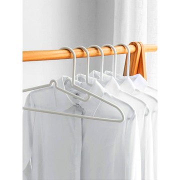 衣撐家用無痕防滑衣架晾曬衣服不傷衣領曬衣撐子櫥柜衣物收納掛架