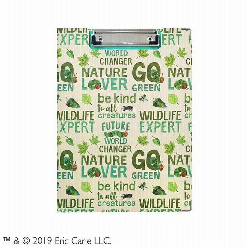 セントレディス エリックカール はらぺこあおむし クリップボード Nature Lover グリーン St Ze0012 通販 Lineポイント最大0 5 Get Lineショッピング
