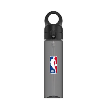 磁吸水壺 AquaStand Tritan 800cc - 附吸管 黑 - NBA - Logo-NBA Logoman - Center