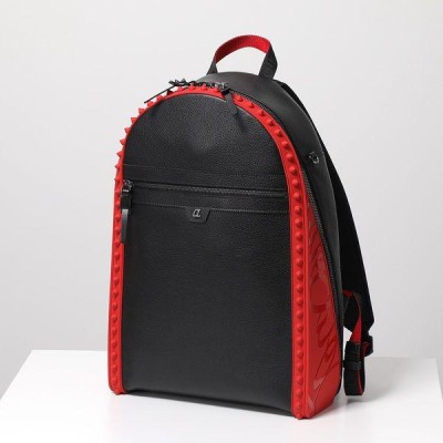 クリスチャンルブタン  Syd Backpack スタッズレザー2wayバックパック  メンズ