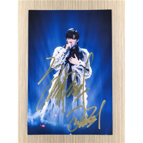 沖銷』大陸明星摩登兄弟劉宇寧親筆簽名照片熱門經典11款定妝照推薦